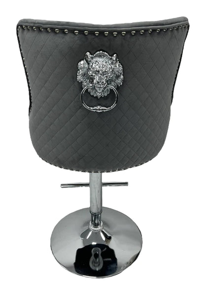 Mayfair Bar Stool - Dark Grey