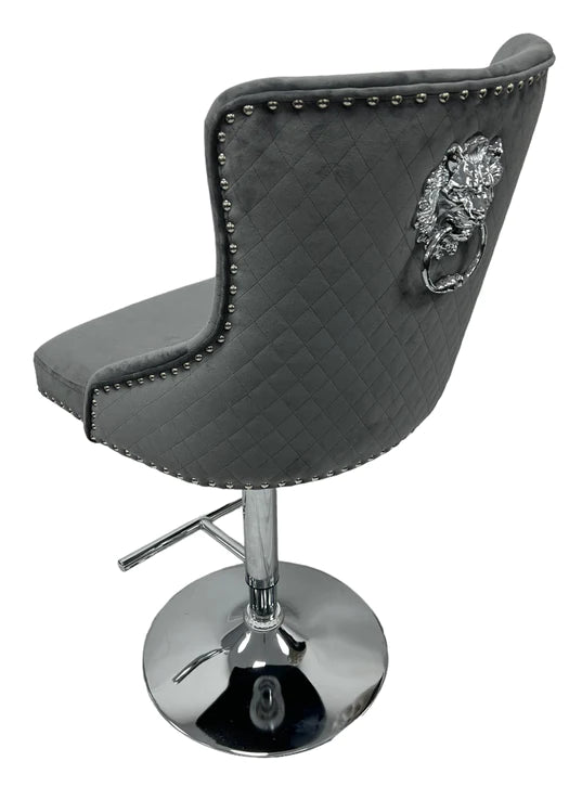 Mayfair Bar Stool - Dark Grey