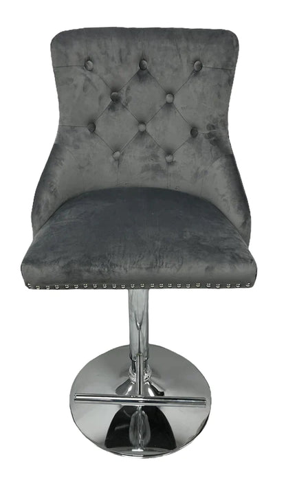 Mayfair Bar Stool - Silver Grey