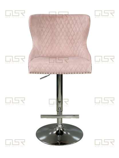 Valentino Velvet Bar Stool (All Colours)