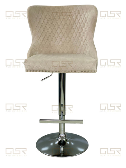 Valentino Velvet Bar Stool (All Colours)