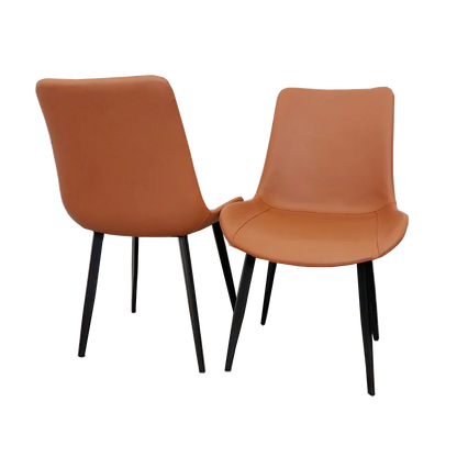 Remus Leather Dining Chair Tan