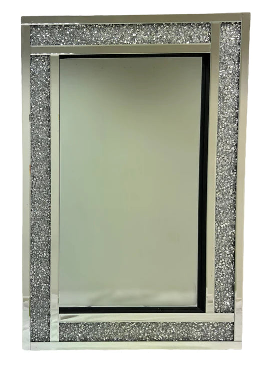 Crushed Diamond Rectangle Mirror 80 x 160 cm